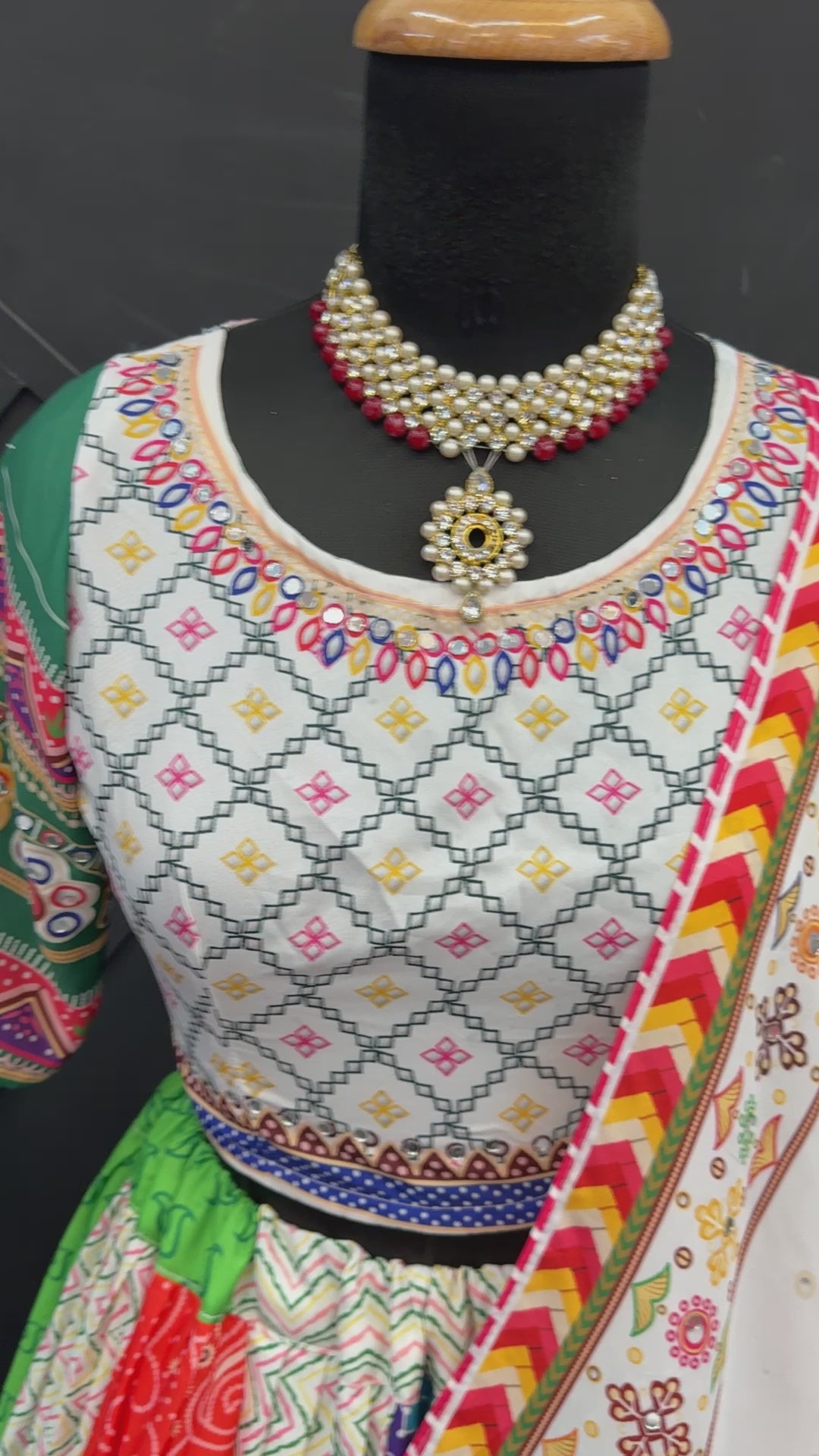Festive Radiance Printed Lehenga Choli