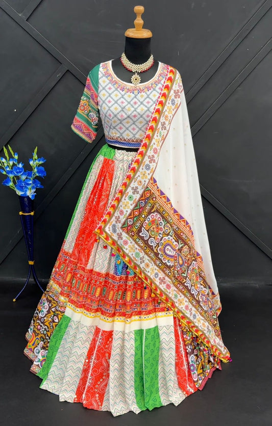 Festive Radiance Printed Lehenga Choli
