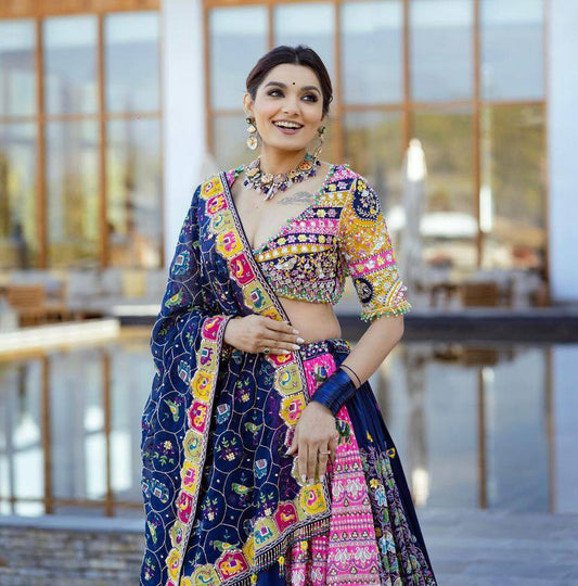 Regal Charm Multicolor Printed Lehenga Choli