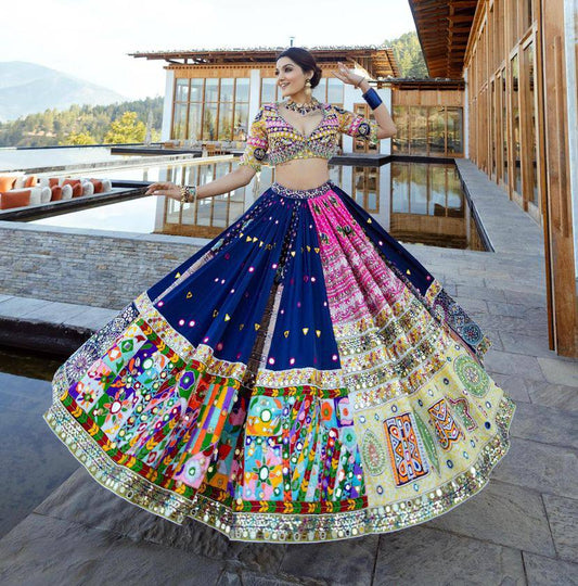 Regal Charm Multicolor Printed Lehenga Choli