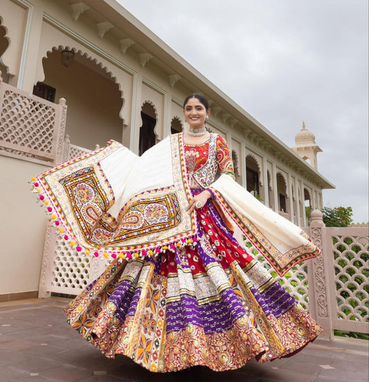 Navratri Raas Traditional Printed Lehenga Choli