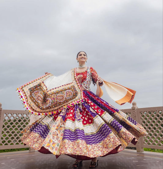 Navratri Raas Traditional Printed Lehenga Choli
