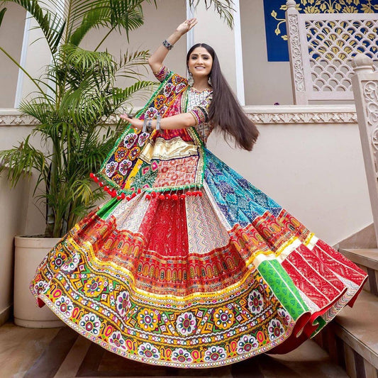 Festive Radiance Printed Lehenga Choli